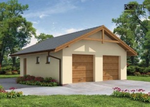 G1a garaż dwustanowiskowy z...