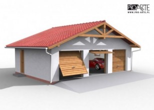 G5 garaż trzystanowiskowy