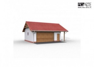 G22 garaż dwustanowiskowy z...