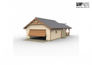 G25 garaż dwustanowiskowy z...