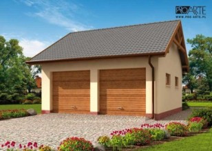 G35 garaż dwustanowiskowy +...