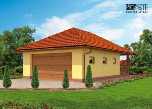 G60  garaż dwustanowiskowy...