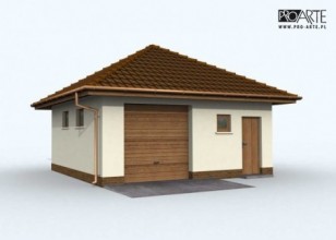 G74 garaż jednostanowiskowy...