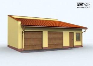 G85 garaż dwustanowiskowy z...