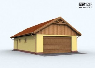 G123 garaż dwustanowiskowy...