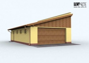 G125 garaż dwustanowiskowy...