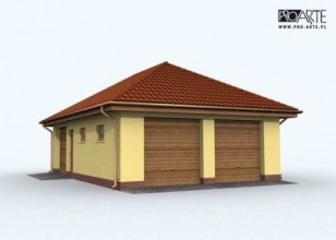 G131 garaż dwustanowiskowy...