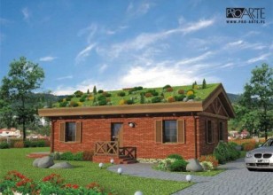 EL PINAR dom z zielonym dachem