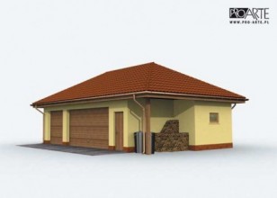 G157 garaż trzystanowiskowy