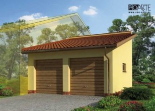 GP4 garaż dostawiany...