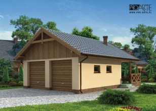 G188 garaż dwustanowiskowy...