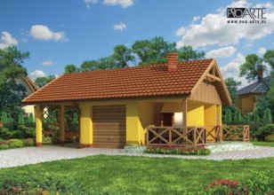 G192 projekt z wędzarnią