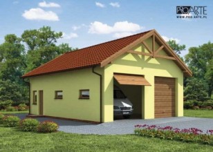 G200 garaż dwustanowiskowy...