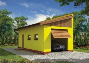 G205 garaż jednostanowiskowy