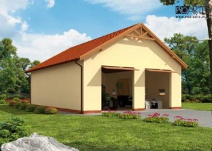 G243 garaż dwustanowiskowy