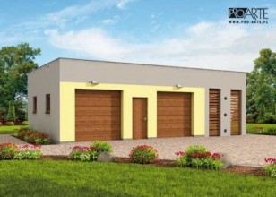 G254 garaż dwustanowiskowy...