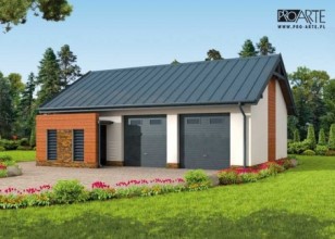 G279 garaż dwustanowiskowy...