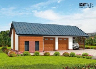 G281 garaż dwustanowiskowy...