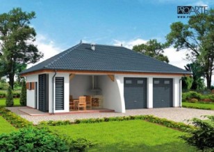 G315 garaż dwustanowiskowy...