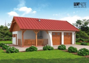 G314 garaż dwustanowiskowy...