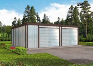 GB40 projekt garażu...