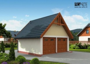 G325 garaż dwustanowiskowy