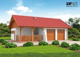 G314 szkielet drewniany...