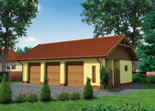 G166 budynek gospodarczy