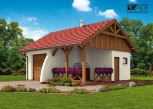 G41  szkielet drewniany...