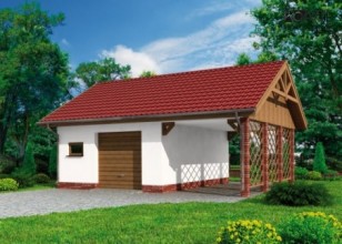 G176 Szkielet drewniany...