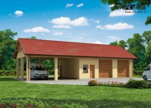 G209  szkielet drewniany...