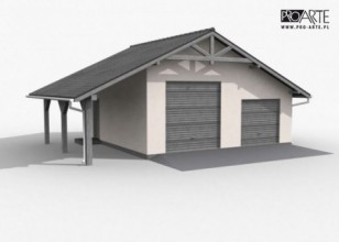 G6  szkielet drewniany...