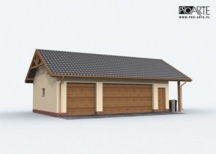 G156  szkielet drewniany...