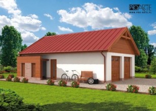 G286  szkielet drewniany...