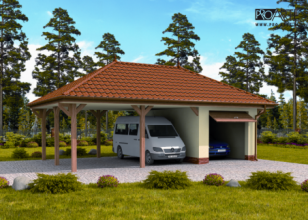 G249 szkielet drewniany...