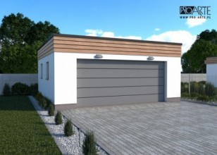 G346 garaż dwustanowiskowy