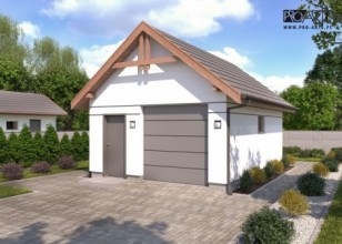 G9A garaż jednostanowiskowy