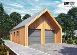 G359 garaż dwustanowiskowy