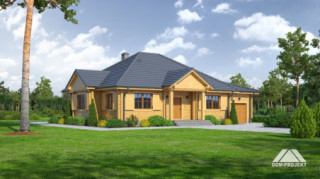 dębina z garażem 3