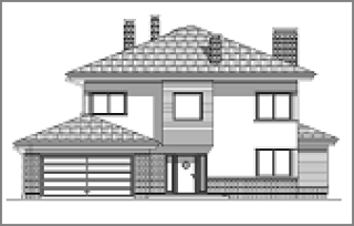 Willa na Borowej wariant C