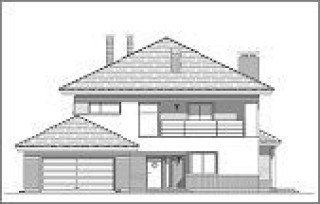 Willa na Borowej wariant E