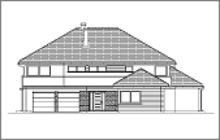 Willa z Basenem wariant D